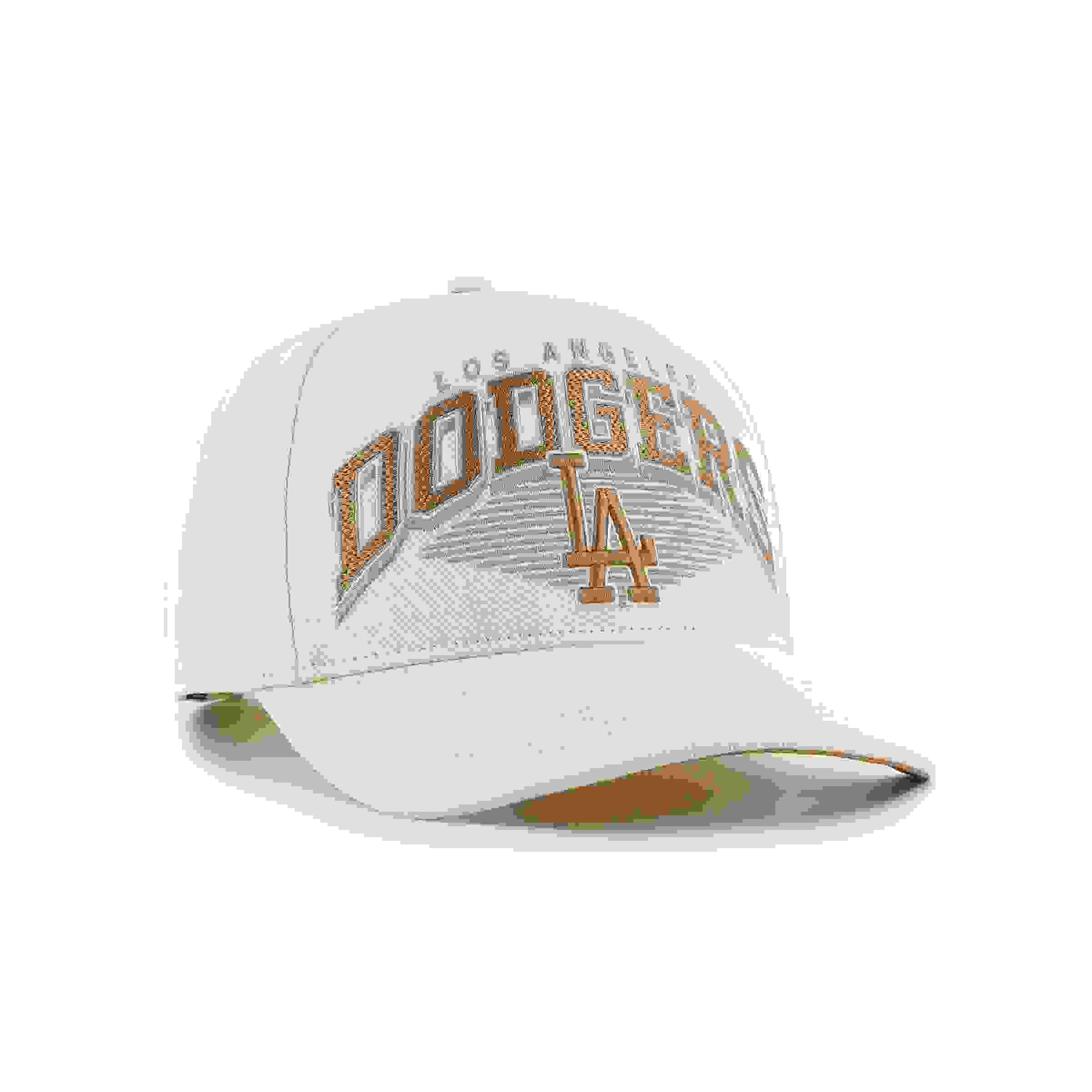47 Los Angeles Dodgers Pomona Hitch Cream Snapback Hat